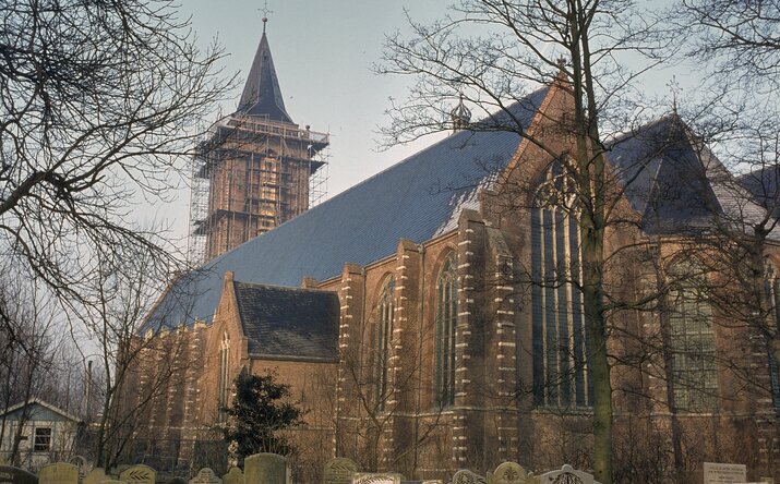 Foto van de Grote Kerk Monnickendam 